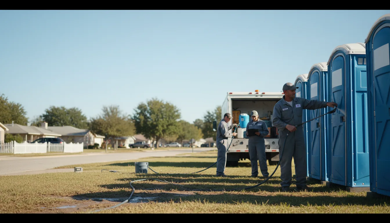 Long-Term Portable Toilet Rental in Noble, OK near me